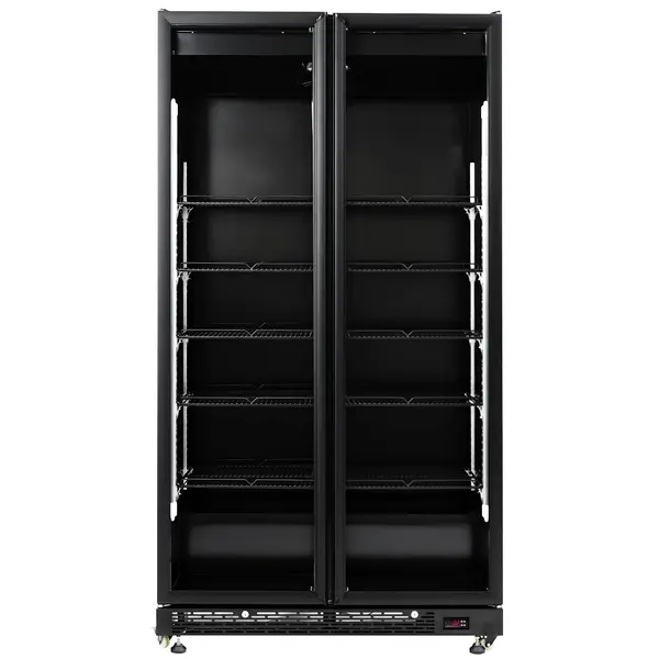 Koelkast | NAP | 850L | Zwart | +2°C/+10°C | Geforceerd | Draaideuren | 1120x610x2100(h)mm