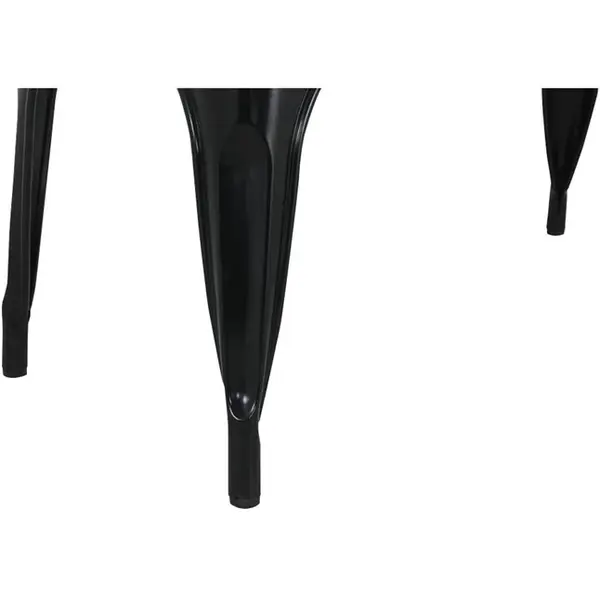 Banken | BISTRO | Hout/Staal | Hout (Mango) | Zwart Frame | Indoor | 2 Stuks | 850x370x450(h)mm