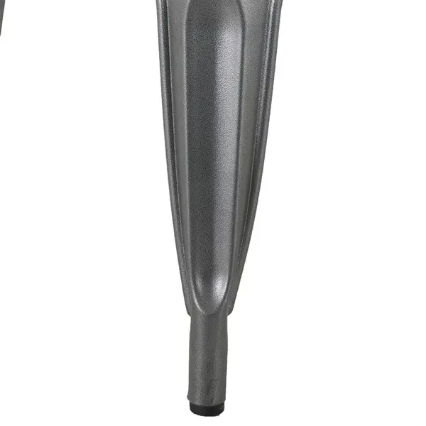 Banken | BISTRO | Hout/Staal | Hout (Mango) | Donkergrijs Frame | Indoor | 2 Stuks | 850x370x450(h)mm