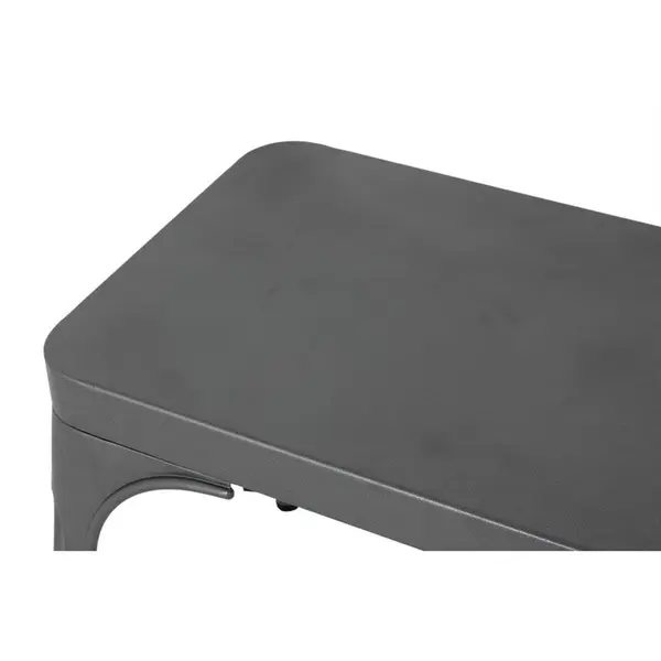 Banken | BISTRO | Staal | Donkergrijs | In-/Outdoor | 2 Stuks | 1000x370x450(h)mm