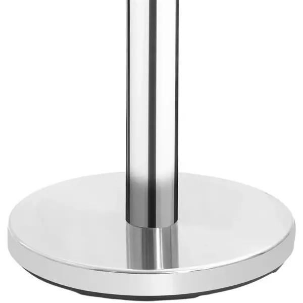 Afzetpalen | RVS | Incl. Afzetlint (Zwart) | Lintlengte 300cm | 2 Stuks | 965(h)mm