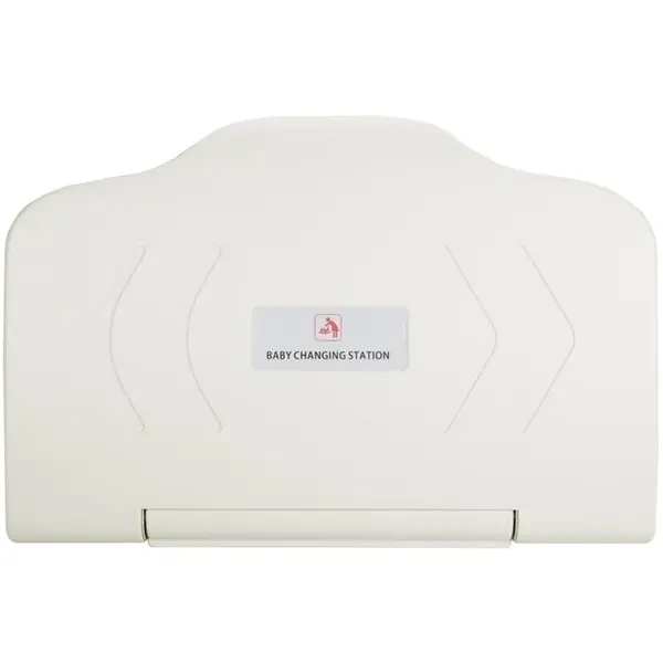 Babyverschoontafel | Wit | Opklapbaar (Horizontaal) | Wandmontage | 807x496x124(h)mm