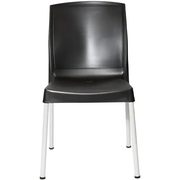 Stoelen | ELEMENTS | Kunststof | Zwart | In-/Outdoor | Stapelbaar | 4 Stuks | 484x550x825(h)mm