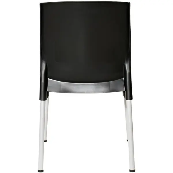 Stoelen | ELEMENTS | Kunststof | Zwart | In-/Outdoor | Stapelbaar | 4 Stuks | 484x550x825(h)mm