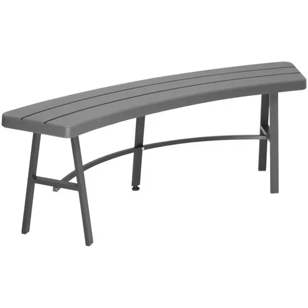 Picknicktafel | VALLETTA | Kunststof | Grijs | In-/Outdoor | 1168x1189x745(h)mm