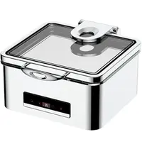 Sunnex Chafing Dish | Elektrisch | RVS | 2/3 GN | 0.48kW (230V) | 420x480x255(h)mm 