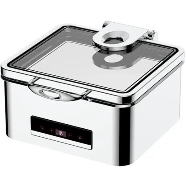 Chafing Dish | Elektrisch | RVS | 2/3 GN | 0.48kW (230V) | 420x480x255(h)mm