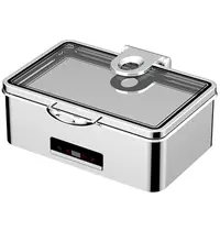 Sunnex Chafing Dish | Elektrisch | RVS | 1/1 GN | 0.48kW (230V) | 595x480x255(h)mm