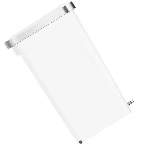 Pedaalemmer | HANA | Kunststof/RVS | Wit | 70L | Klapdeksel | 450x375x648(h)mm