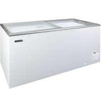 Tefcold Vrieskist | IDA | 503L | Wit | -16°C/-23°C | Statisch | Schuifdeksels | Wielen | 1544x694x867(h)mm 