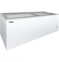 Tefcold Vrieskist | IDA | 602L | Wit | -16°C/-23°C | Statisch | Schuifdeksels | Wielen | 1804x694x867(h)mm 