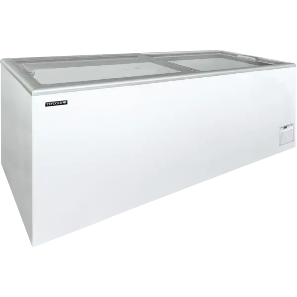 Vrieskist | IDA | 602L | Wit | -16°C/-23°C | Statisch | Schuifdeksels | Wielen | 1804x694x867(h)mm