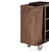 WAS Germany Losse Waszak | Polyester | Bruin | 80L | WAS Germany Huishoudwagen WAS-4420001 | 480x380x800(h)mm
