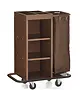 ESSENTIALS Huishoudwagen | Staal | 3 Niveaus | Incl. Waszak | Wielen | 850x450x1060(h)mm 