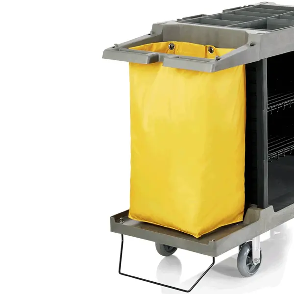 Losse Waszak | Polyester | Geel | 70L | WAS Germany Huishoudwagen WAS-4415000 | 380x280x700(h)mm