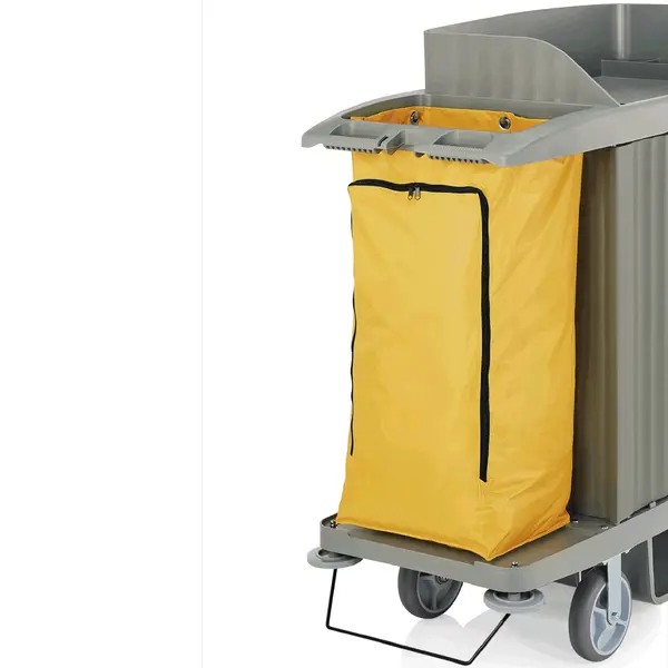 Losse Waszak | Polyester | Geel | 70L | WAS Germany Huishoudwagen WAS-4415002 | 380x280x700(h)mm