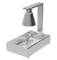 CombiSteel Warmhoudbrug | RVS | 1/1 GN | 250W | Incl. Lamp | 343x559x569(h)mm