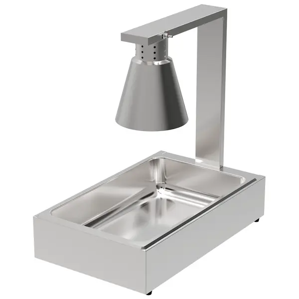 Warmhoudbrug | RVS | 1/1 GN | 250W | Incl. Lamp | 343x559x569(h)mm