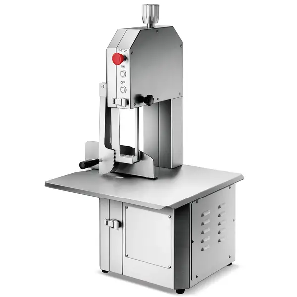 Beenderzaag | RVS | Werkoppervlak 529x473 | Zaaglengte 1650 | Werkhoogte 311 | 0.75kW (230V) | 529x478x902(h)mm