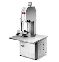 CombiSteel Beenderzaag | RVS | Werkoppervlak 637x587 | Zaaglengte 2100 | Werkhoogte 391 | 1.5kW (230V) | 657x607x1152(h)mm