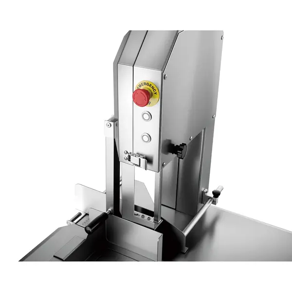 Beenderzaag | RVS | Werkoppervlak 637x587 | Zaaglengte 2100 | Werkhoogte 391 | 1.5kW (230V) | 657x607x1152(h)mm