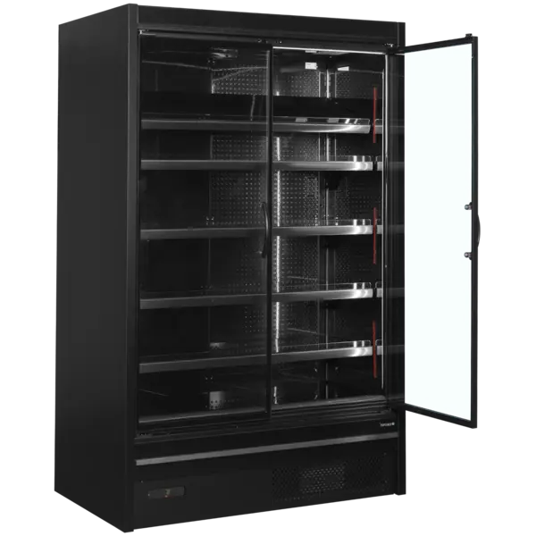 Wandkoeling | MDCA | Zwart | -1°C/+5°C | Geforceerd | Draaideuren | Koppelbaar | Bluetooth + App | 1330x805x2095(h)mm