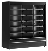 Tefcold Wandkoeling | MDCA | Zwart | -1°C/+5°C | Geforceerd | Draaideuren | Koppelbaar | Bluetooth + App | 1955x805x2095(h)mm