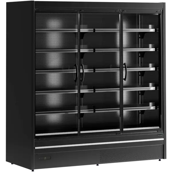 Wandkoeling | MDCA | Zwart | -1°C/+5°C | Geforceerd | Draaideuren | Koppelbaar | Bluetooth + App | 1955x805x2095(h)mm