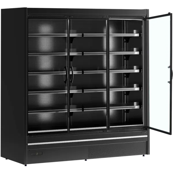 Wandkoeling | MDCA | Zwart | -1°C/+5°C | Geforceerd | Draaideuren | Koppelbaar | Bluetooth + App | 1955x805x2095(h)mm