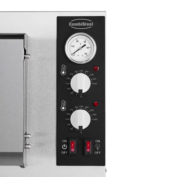 Pizzaoven | Elektrisch | 4+4x Ø30cm | 20°C/350°C | 8.4kW (400V) | 880x810x720(h)mm