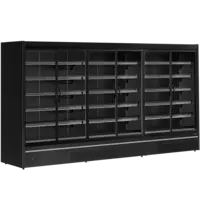 Tefcold Wandkoeling | MDCA | Zwart | -1°C/+5°C | Geforceerd | Draaideuren | Koppelbaar | Bluetooth + App | 3830x805x2095(h)mm