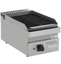 UNNI-COOKING Lavasteengrill | 700 SERIE | Gas | Oppervlak 310x510 (Gietijzer) | 9kW | Piëzo Ontsteking | 400x700x300/350(h)mm