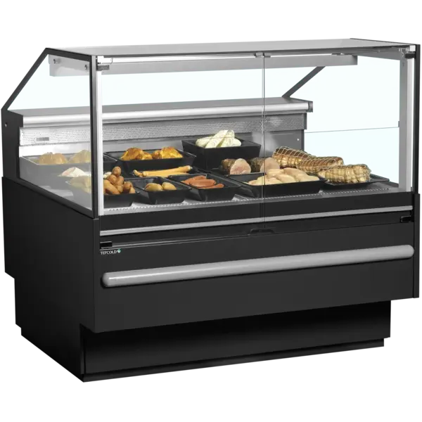 Koeltoonbank | SERIE SOC | 0°C/+4°C | Geforceerd | Gekoelde Reserve | Koppelbaar | 1298x1120x1190(h)mm