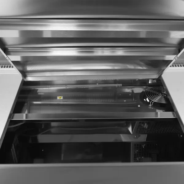 Koeltoonbank | SERIE SOC | 0°C/+4°C | Geforceerd | Gekoelde Reserve | Koppelbaar | 1298x1120x1190(h)mm