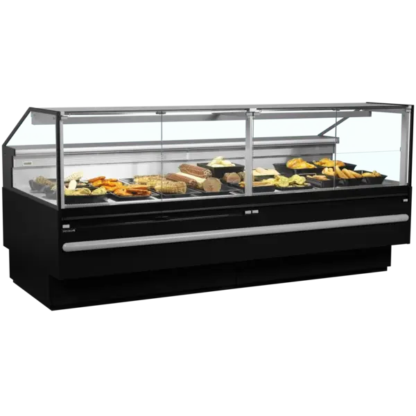 Koeltoonbank | SERIE SOC | 0°C/+4°C | Geforceerd | Gekoelde Reserve | Koppelbaar | 2548x1120x1190(h)mm