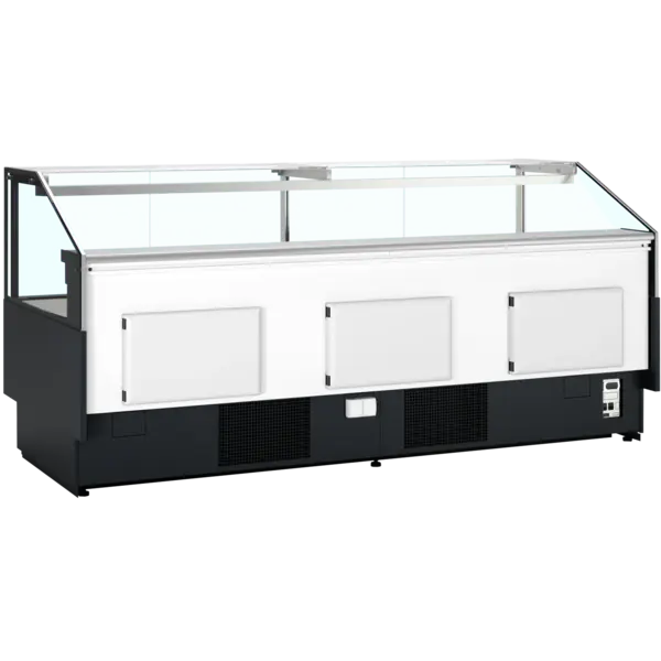 Koeltoonbank | SERIE SOC | 0°C/+4°C | Geforceerd | Gekoelde Reserve | Koppelbaar | 2548x1120x1190(h)mm