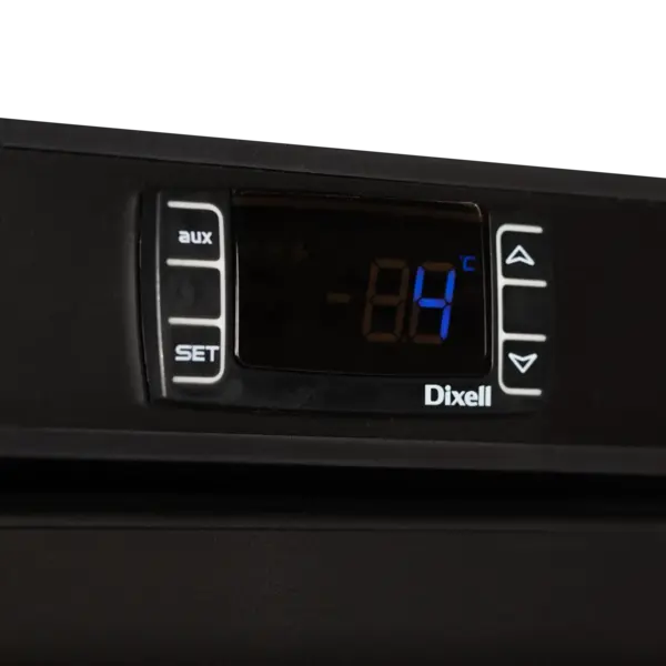 Vrieskast | SERIE U | 400L | Zwart | -10°C/-24°C | Geforceerd | Wielen | 600x585x1855(h)mm