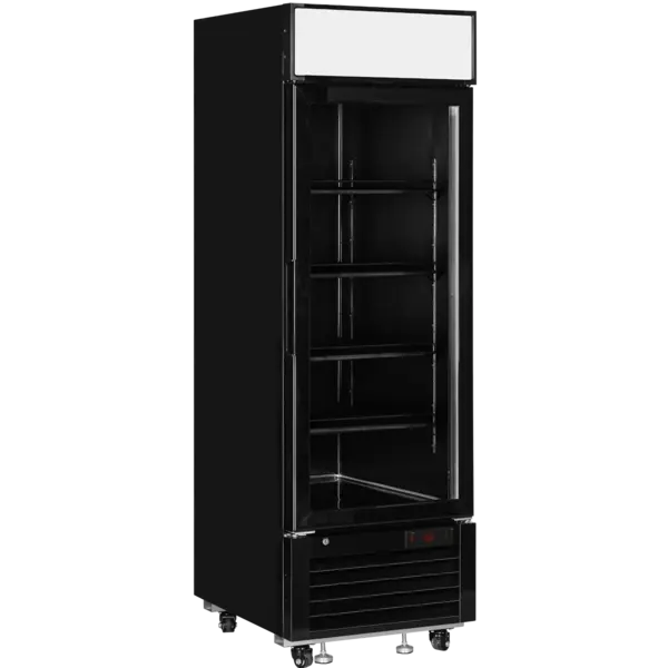 Vrieskast | SERIE LG-B | 496L | Zwart | -14°C/-25°C | Geforceerd | Wielen | 685x805x2065(h)mm