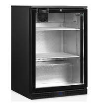 Tefcold Barkoelkast | SERIE DB | 122L | Zwart | +2°C/+10°C | Geforceerd | 600x520x870(h)mm