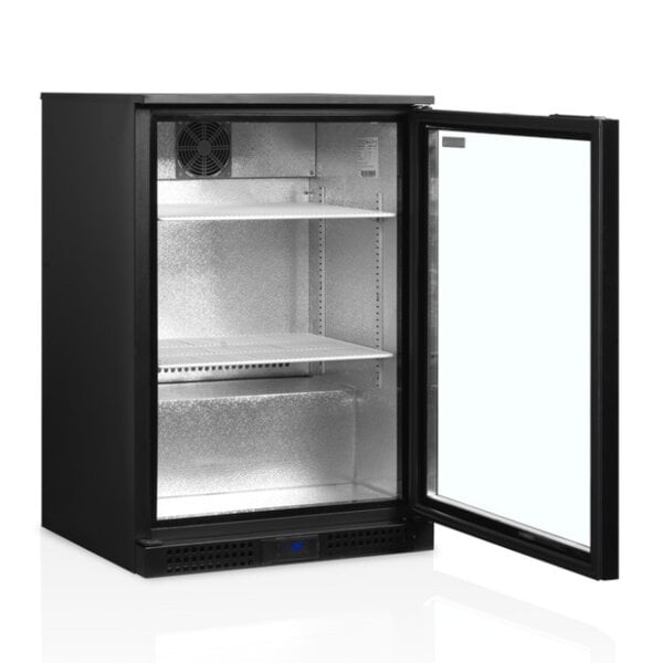 Barkoelkast | SERIE DB | 122L | Zwart | +2°C/+10°C | Geforceerd | 600x520x870(h)mm