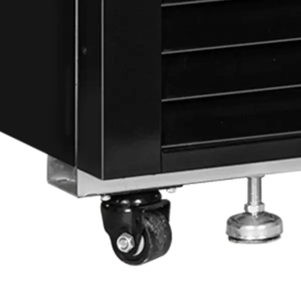 Vrieskast | SERIE LG-B | 2050L | Zwart | -14°C/-25°C | Geforceerd | Draaideuren | Wielen | 2079x805x2065(h)mm