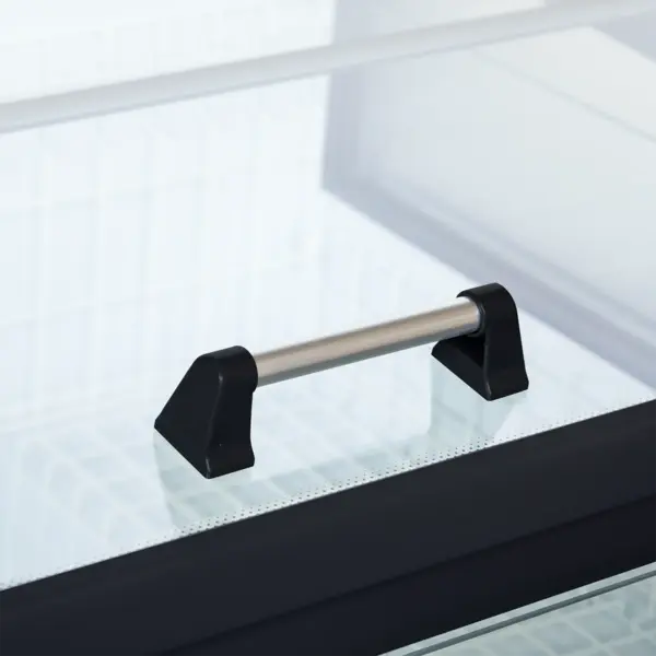 Supermarkt Koel-/Vrieskist | VIEW | 995L | Zwart | +10°C/-22°C | Statisch | Schuifdeksels | 3-Zijdig Glas | Temperatuuralarm | 1983x980x970(h)mm