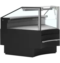 Tefcold Koeltoonbank (Open Hoek 45°) | SERIE SOC | 0°C/+4°C | Geforceerd | Liftruit | Koppelbaar | 1120x1190(h)mm