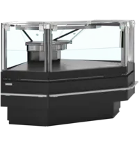 Tefcold Koeltoonbank (Open Hoek 90°) | SERIE SOC | 0°C/+4°C | Geforceerd | Liftruit | Koppelbaar | 1120x1190(h)mm