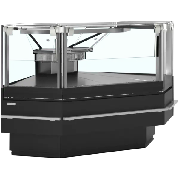 Koeltoonbank (Open Hoek 90°) | SERIE SOC | 0°C/+4°C | Geforceerd | Liftruit | Koppelbaar | 1120x1190(h)mm