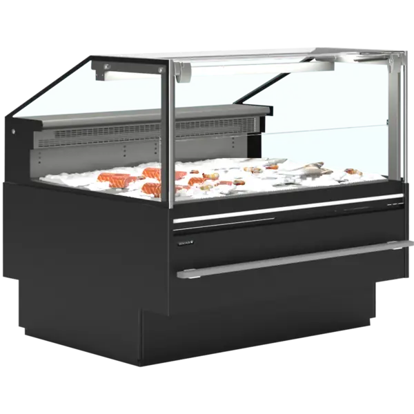 Viskoeltoonbank | SERIE SOC | -1°C/+5°C | Geforceerd | Gekoelde Reserve | Koppelbaar | 1298x1130x1190(h)mm