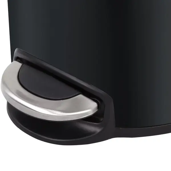 Pedaalemmer | ARTISTIC | Kunststof/RVS | Zwart | 30L | Klapdeksel | Ø292x650(h)mm