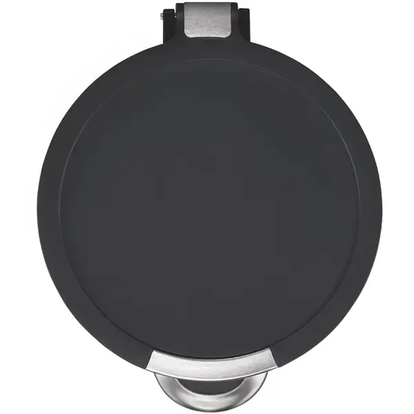 Pedaalemmer | ARTISTIC | Kunststof/RVS | Zwart | 30L | Klapdeksel | Ø292x650(h)mm