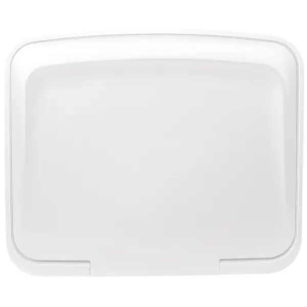 Pedaalemmer | HANA | Kunststof/RVS | Wit | 45L | Klapdeksel | 308x370x650(h)mm