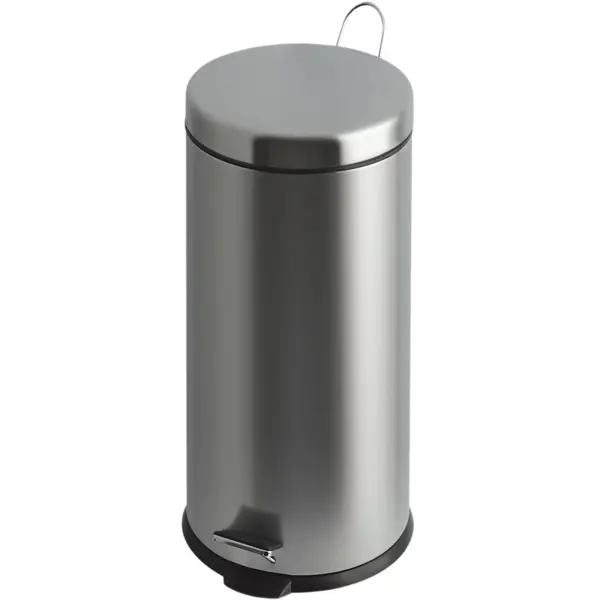 Pedaalemmer | RVS | 30L | Klapdeksel | Ø292x640(h)mm